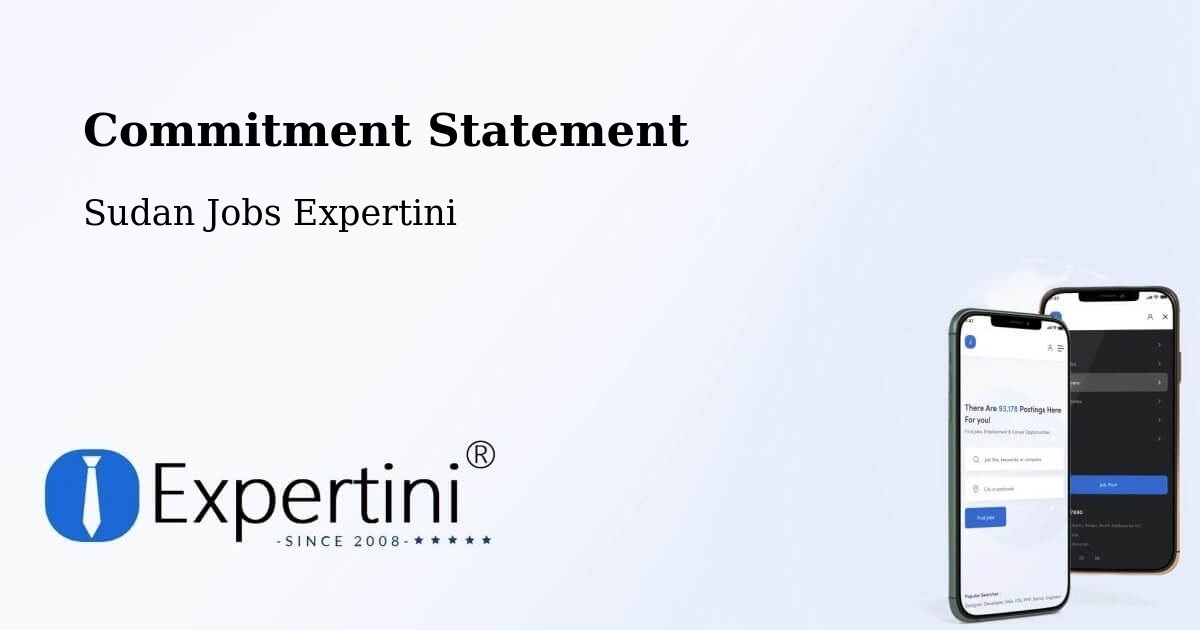 Corporate Commitment – Kadugli - Sudan Jobs Expertini